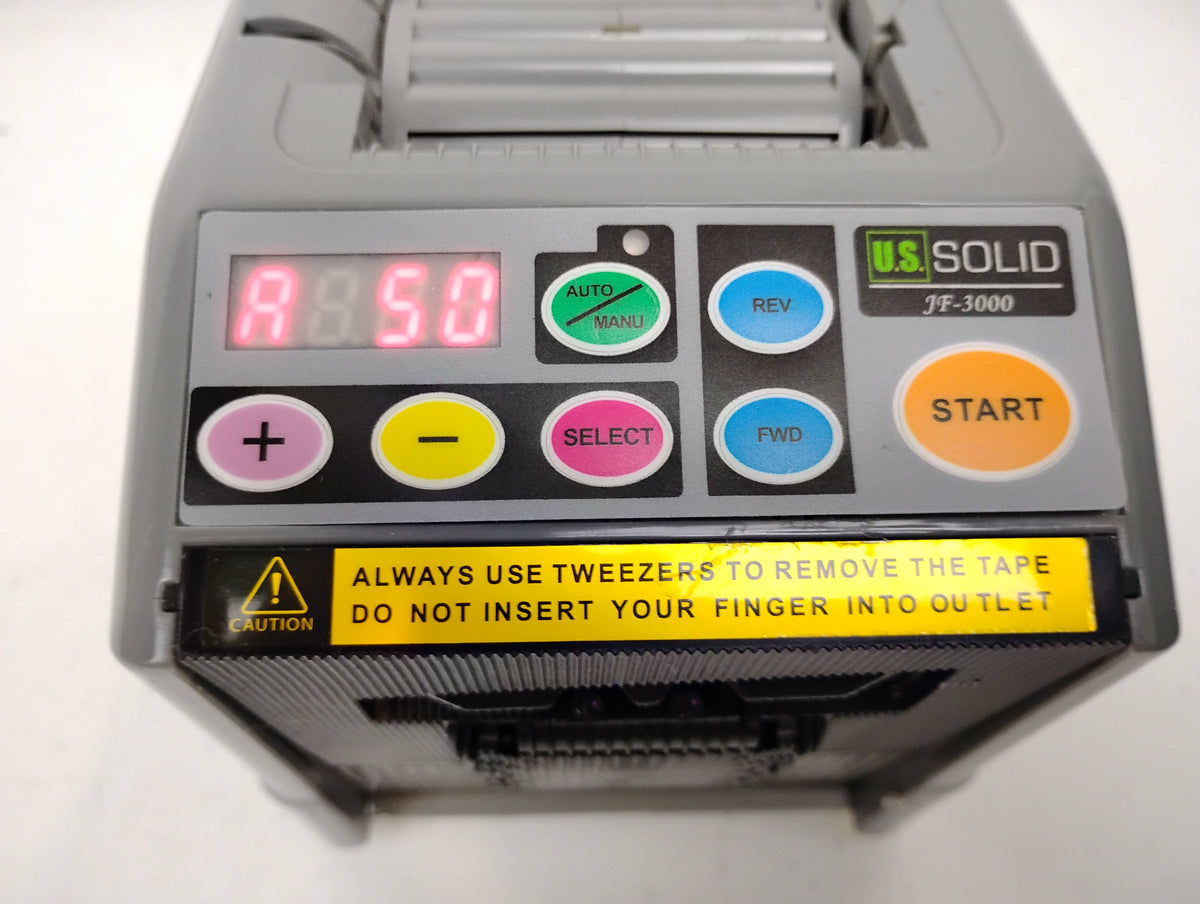 JF-3000 Automatic Tape Dispensers Electric Tape Cutter Memory Function 6-60 mm