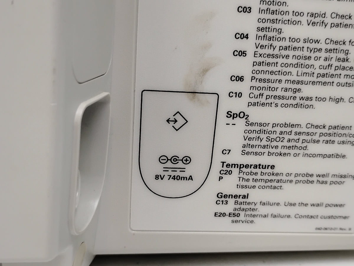 Welch Allyn 53000 Vital Signs Monitor