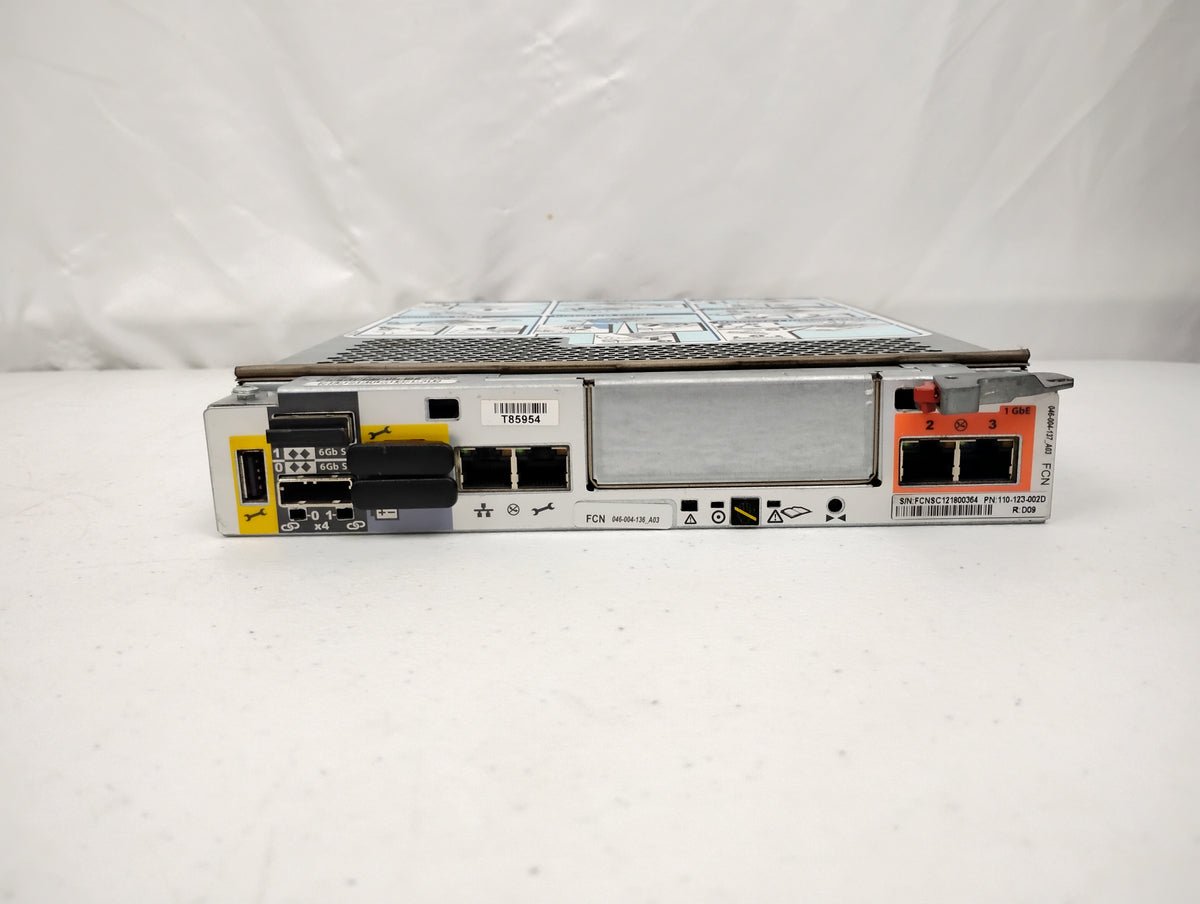 EMC 046-004-136_A03 FCN Storage Processor PN: 110-123-002D R: D09 w/ 8 GB Ram