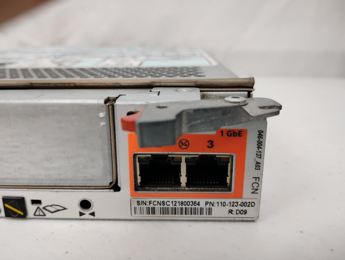 EMC 046-004-136_A03 FCN Storage Processor PN: 110-123-002D R: D09 w/ 8 GB Ram