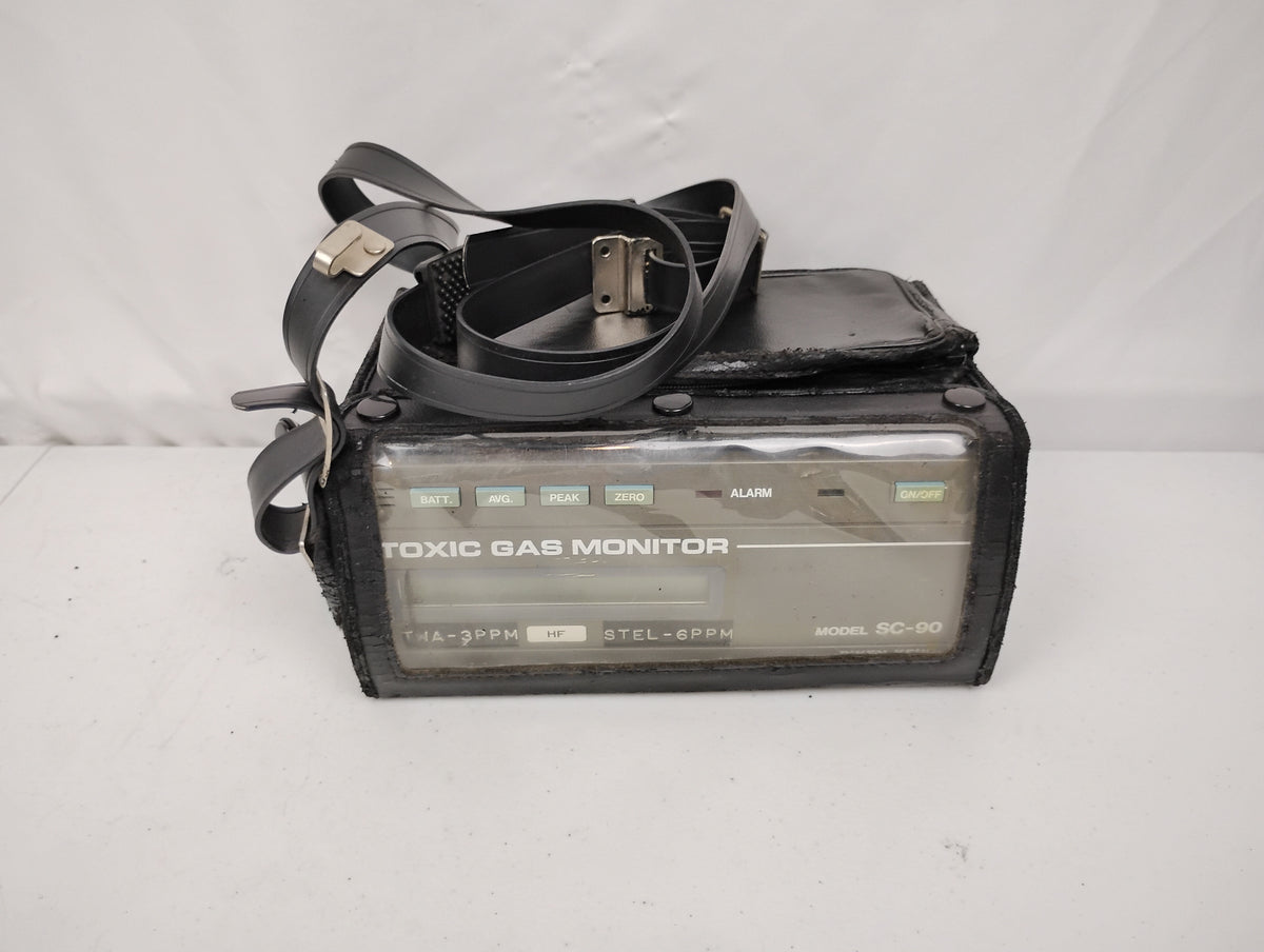 Riken Keiki SC-90 Toxic Gas Monitor & Case