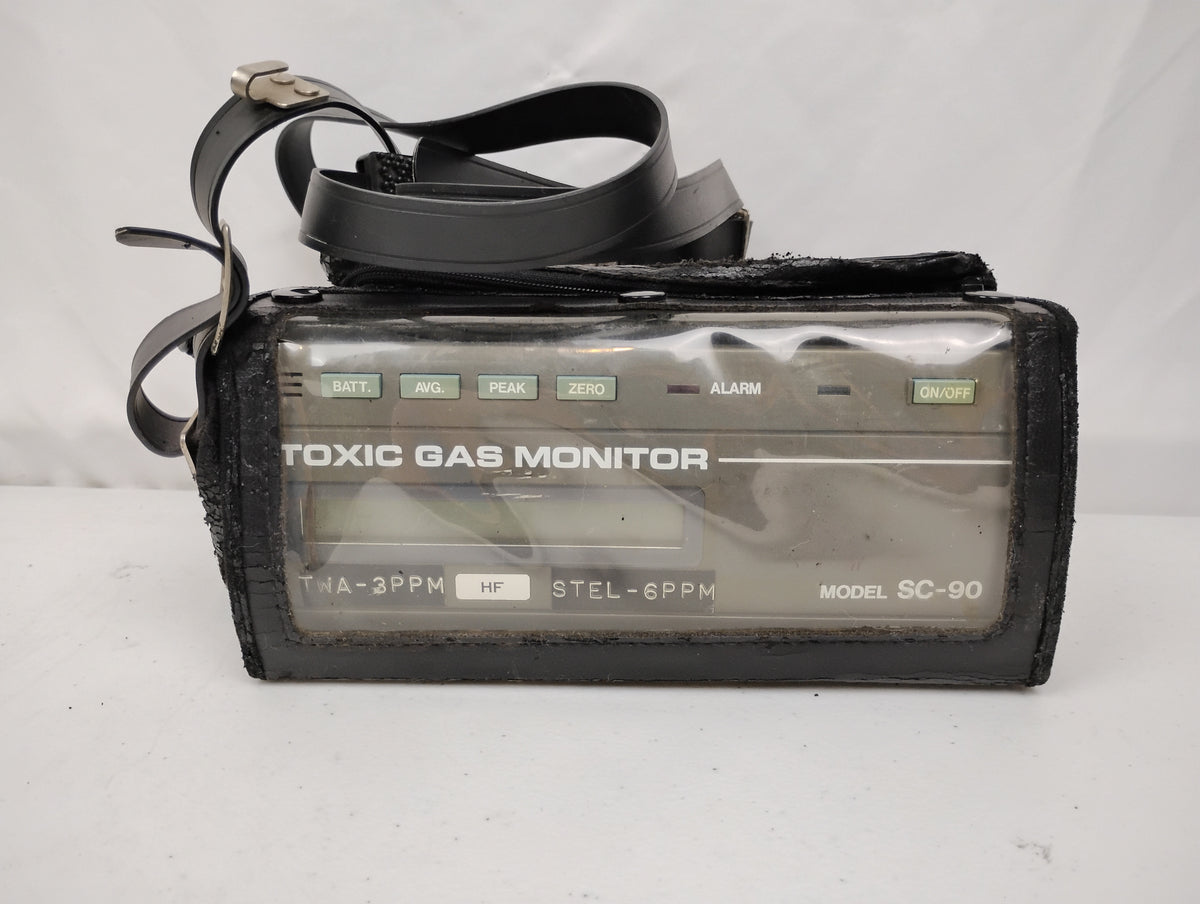 Riken Keiki SC-90 Toxic Gas Monitor & Case