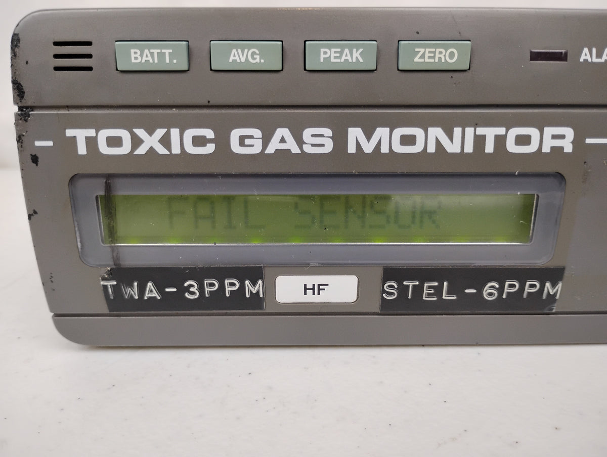 Riken Keiki SC-90 Toxic Gas Monitor & Case