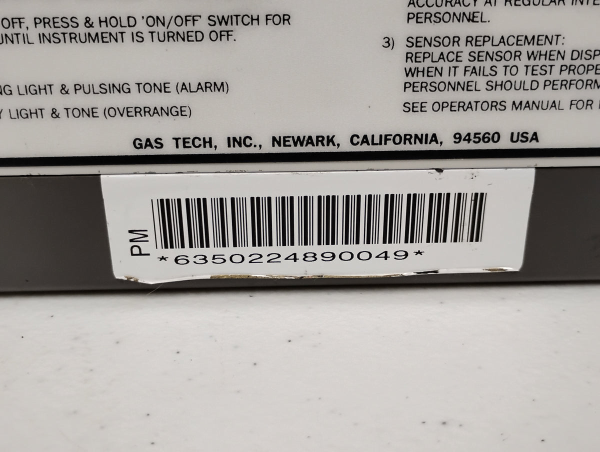 Riken Keiki SC-90 Toxic Gas Monitor & Case