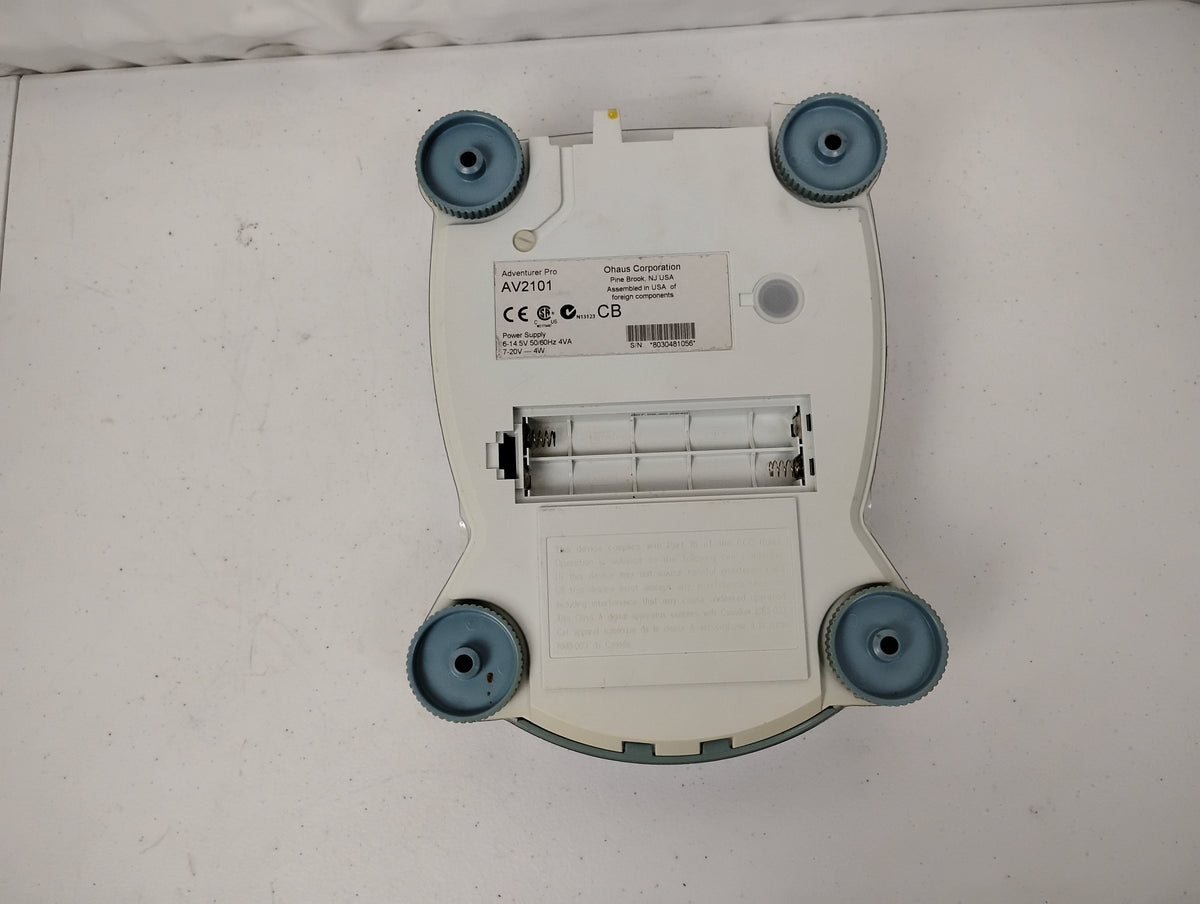 Ohaus Adventurer Pro AV2101 Precision Balance 2100g | Missing Top Plate