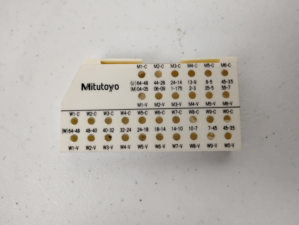 Mitutoyo 126-140 Screw Thread Micrometer 3-4" .001 in