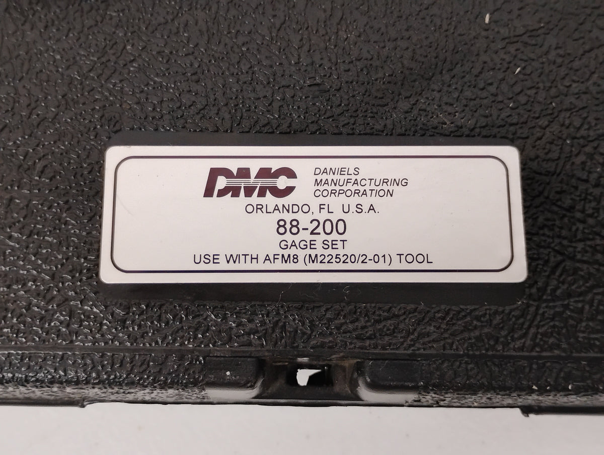 DMC 88-200-DP Gage Set for AFM8-Go/No-Go Sel 1-8