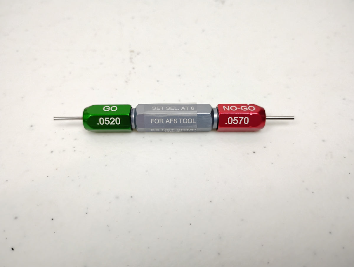 DMC 88-100-DP Gage Set for AF8-Go/No-Go Sel 1-8