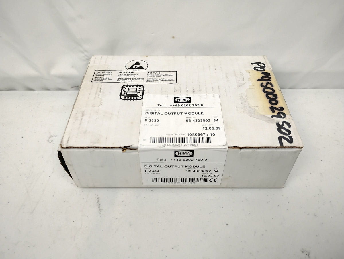 Hima F3330 8-Channel Digital Output Module