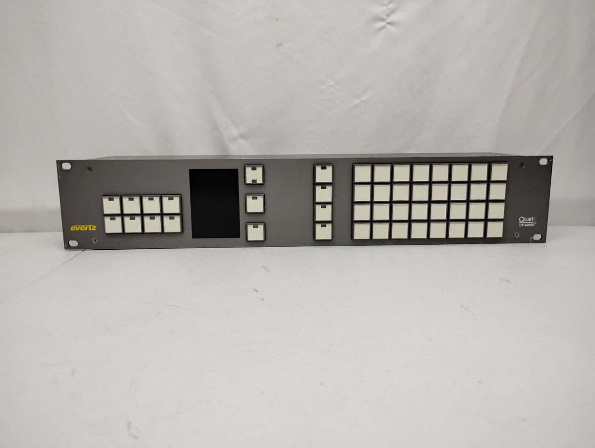 Evertz CP-6400E Router Control Panel