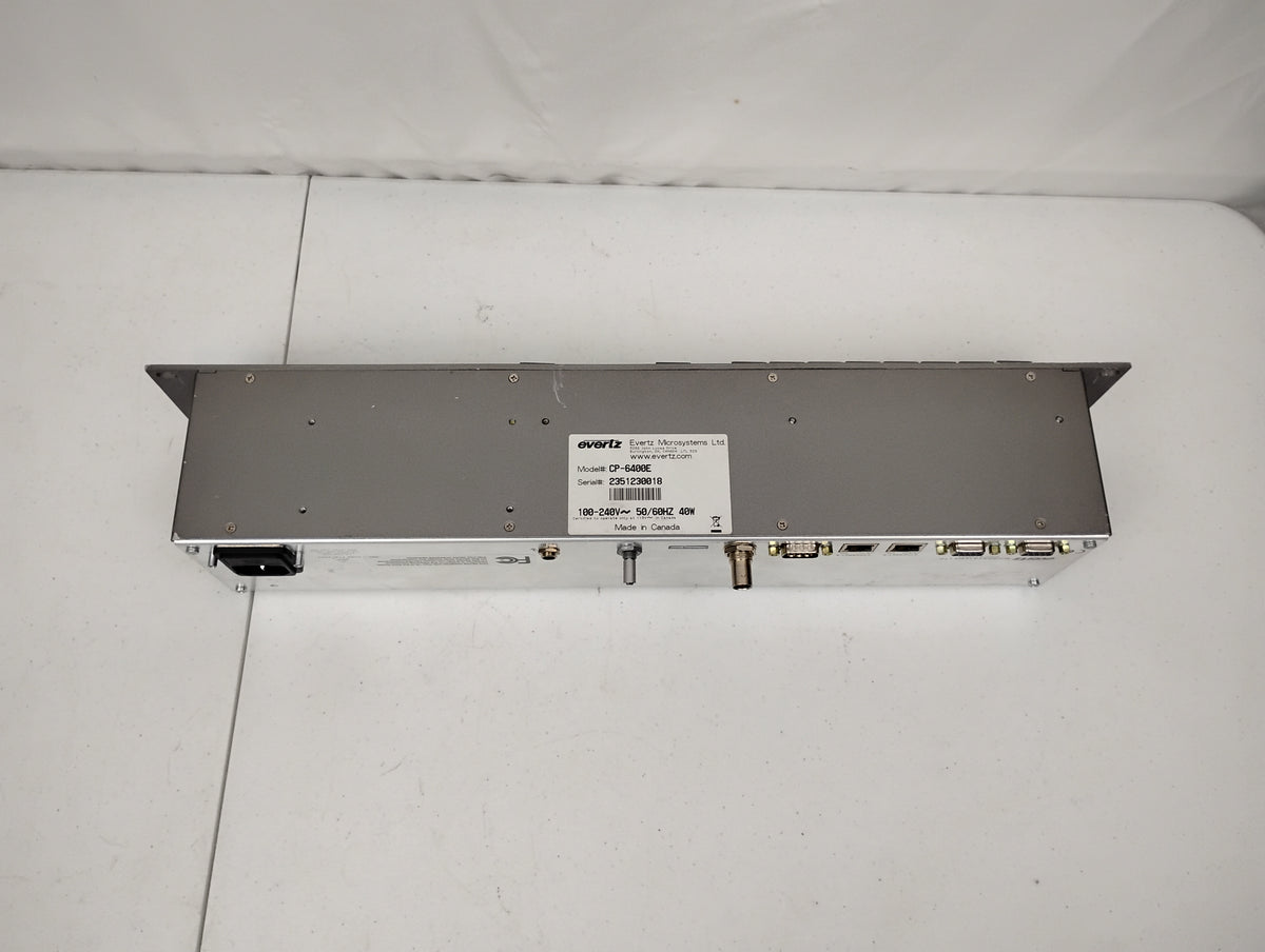 Evertz CP-6400E Router Control Panel