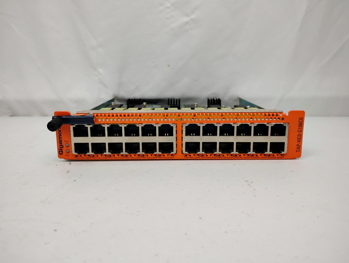 Gigamon TAP-HC0-G100C0 GigaTAP Module 12-Port for GigaVUE-HC2