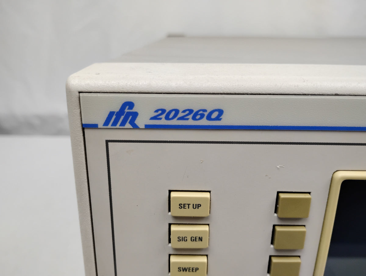 IFR Marconi 2026Q 10kHz -2.4GHz CDMA Multisource Signal Generator | Opt 3 & 116