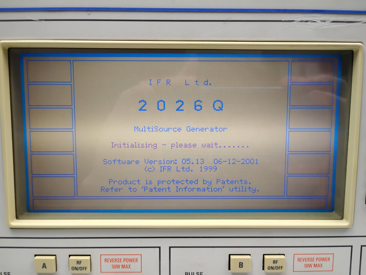 IFR Marconi 2026Q 10kHz -2.4GHz CDMA Multisource Signal Generator | Opt 3 & 116