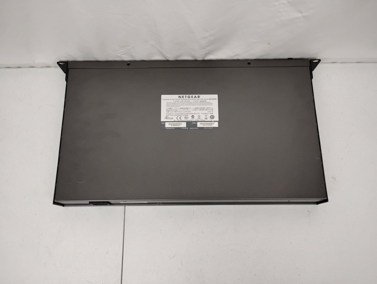 Netgear ProSafe GS752TXS 52-Port Gigabit Stackable Smart Switch