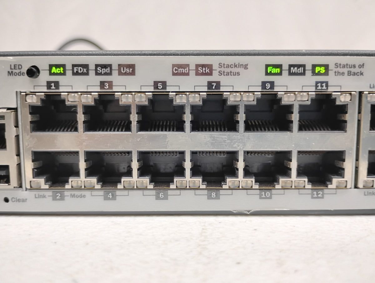 HP J9576A E3800-48G-4SFP+ Gigabit Managed Ethernet Switch w/ x1 J9581A PSU