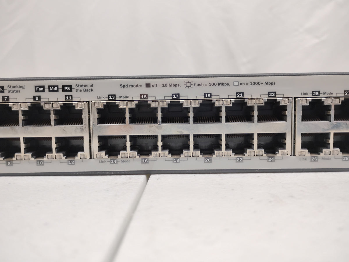 HP J9576A E3800-48G-4SFP+ Gigabit Managed Ethernet Switch | No PSU's