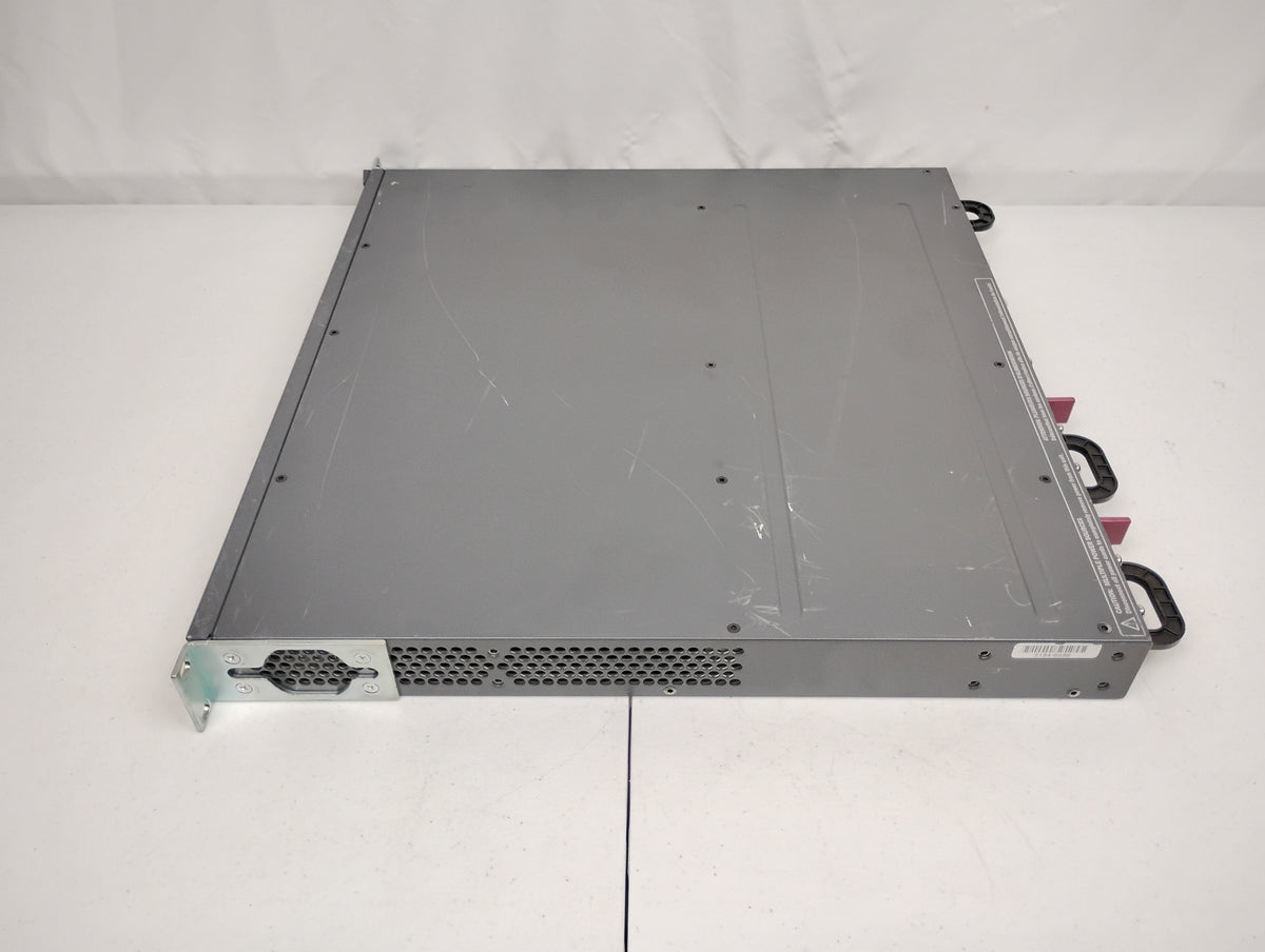 HP J9574A E3800-48G-4SFP+ 48-Port Ethernet Switch w/ J9577A Stacking Module & x2 J9580A PSUs
