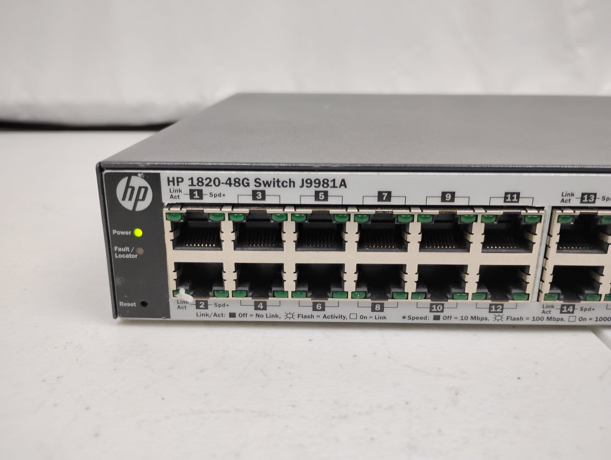 HP J9981A OfficeConnect 1820-48G 48-Port Gigabit Smart Switch