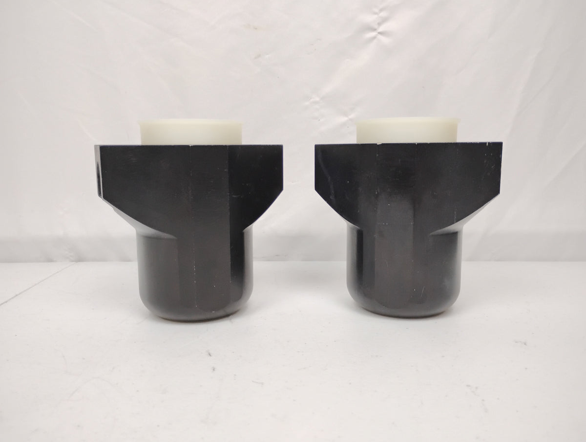 Lot of x2 Thermo Electron Sorvall 11175370 M4 500ml Buckets & Inserts