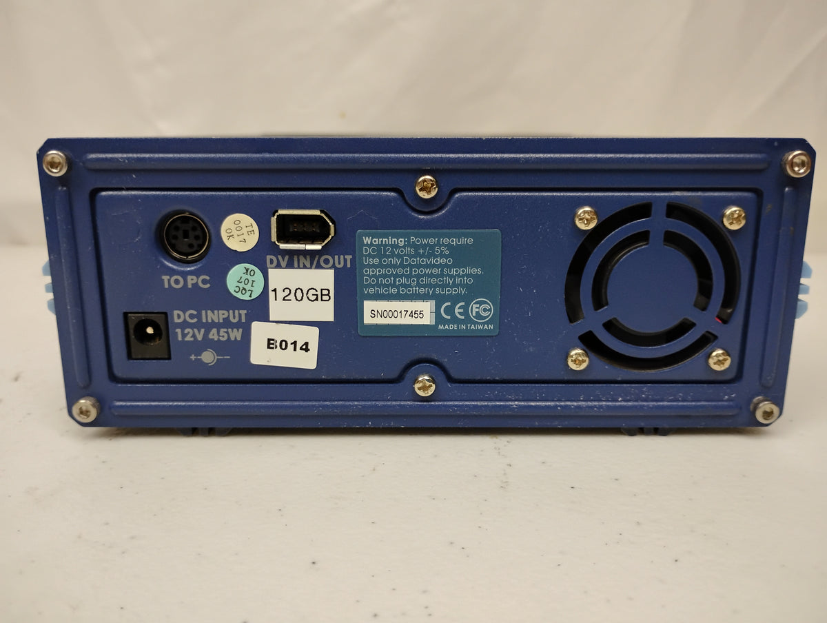 Datavideo DN-100 120GB DV Bank HDD Recorder PAL Digital Video Recorder
