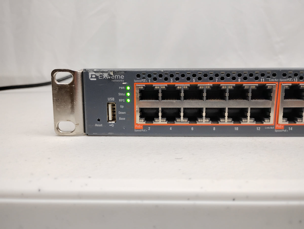 Extreme Networks 4950GTS-PWR+ 50-Port Ethernet Switch & x2 Power Supplies