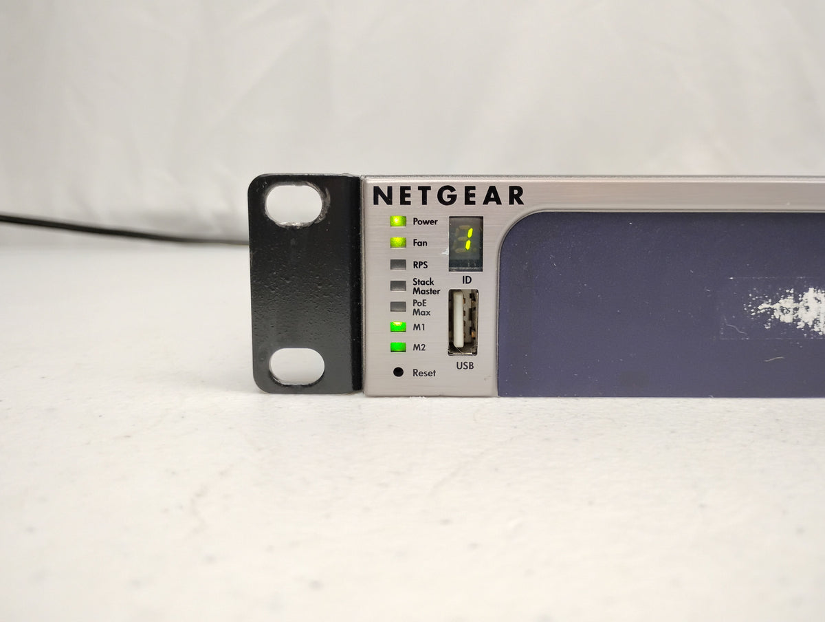 NetGear ProSafe GSM7228PS 24-Port Gigabit PoE Ethernet Switch