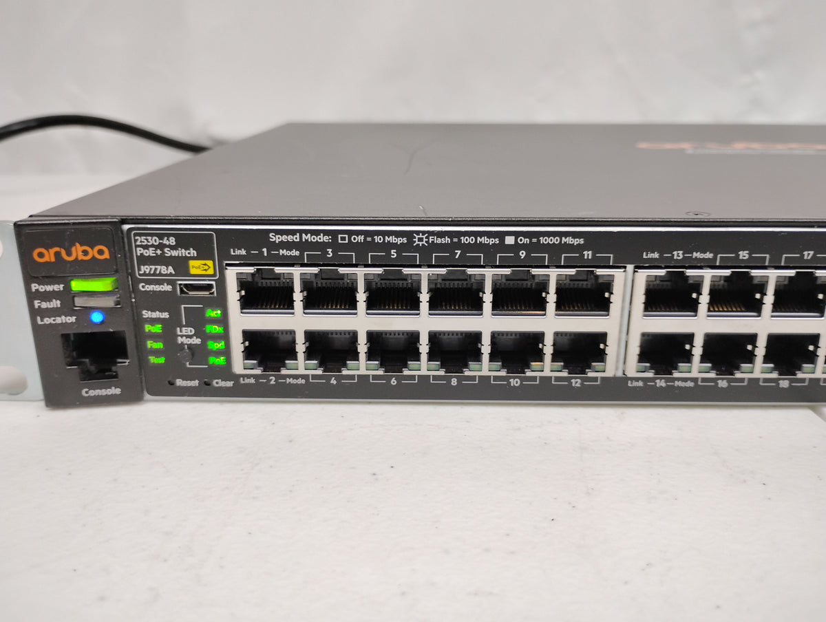 HP Aruba J9778 2530-48PoE+ Gigabit Ethernet Switch