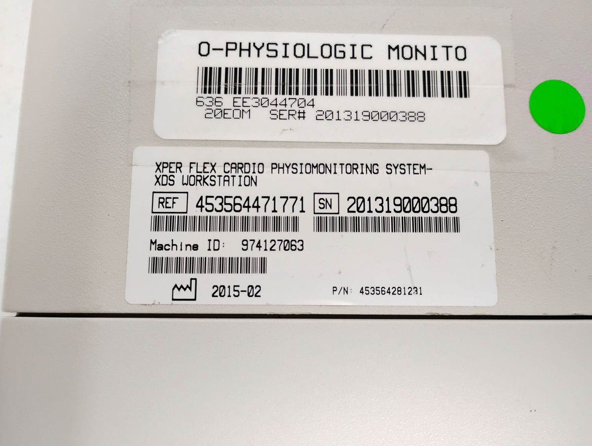 Philips XPER Flex Cardio Physiomonitoring XDS Workstation Unit | P/N: 453564471771