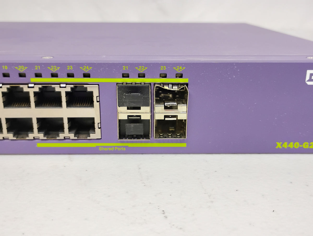 Extreme Networks Summit X440-G2-24P-10GE4 48-Port Ethernet Switch | P/N: 16533