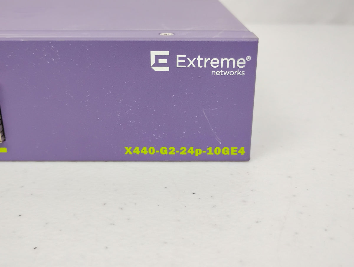 Extreme Networks Summit X440-G2-24P-10GE4 48-Port Ethernet Switch | P/N: 16533