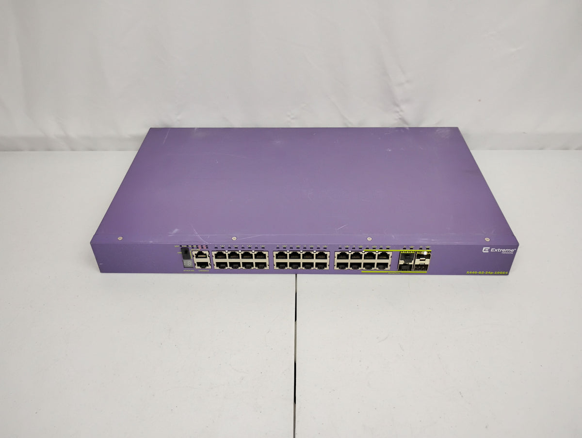 Extreme Networks Summit X440-G2-24P-10GE4 48-Port Ethernet Switch | P/N: 16533
