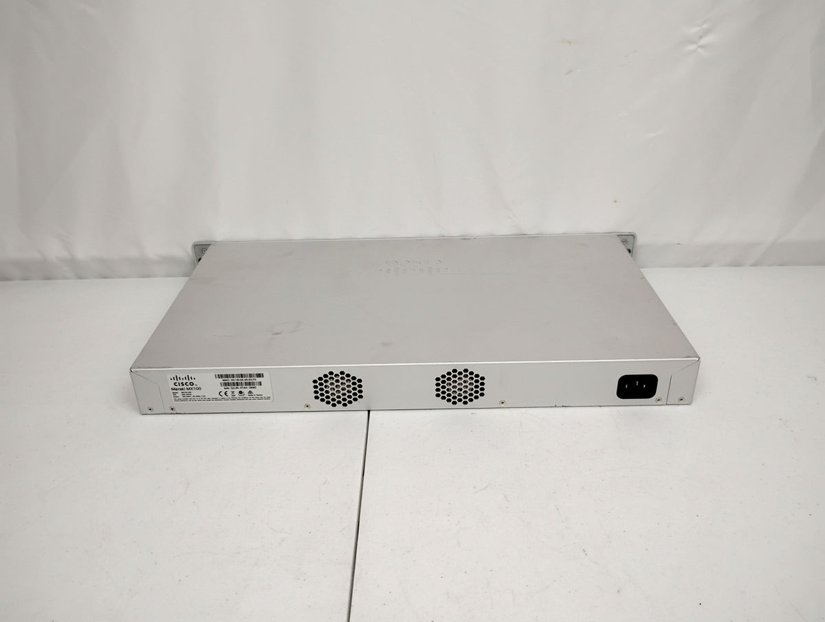 Cisco Meraki MX100-HW Meraki Cloud Managed Security Appliance - CLAIMED