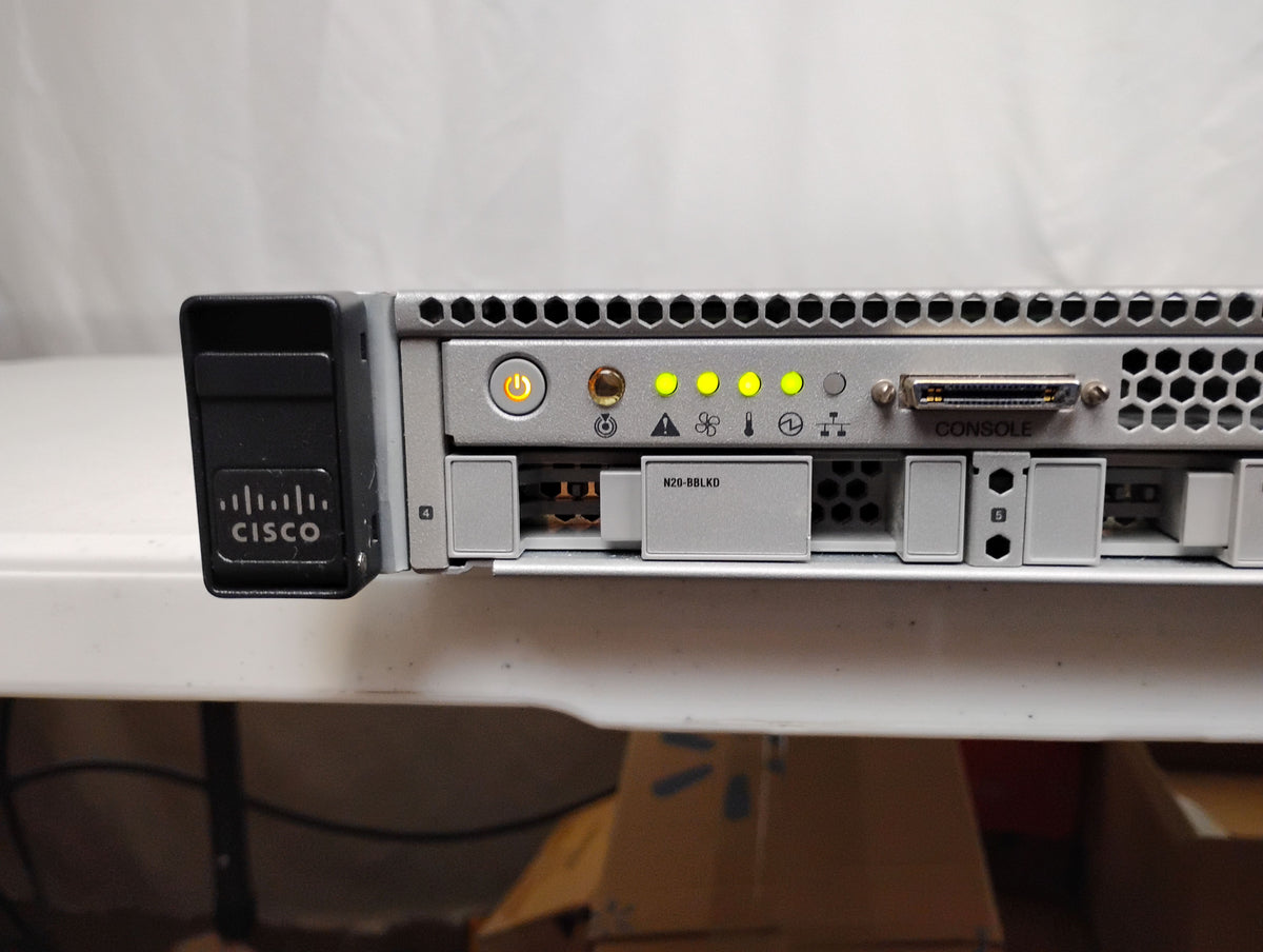 Cisco UCS C220 M3 High-Density Rack-Mount Server w/ Two Intel XEON Hexad Core E5-2640 @ 2.5GHz & 32GB RAM