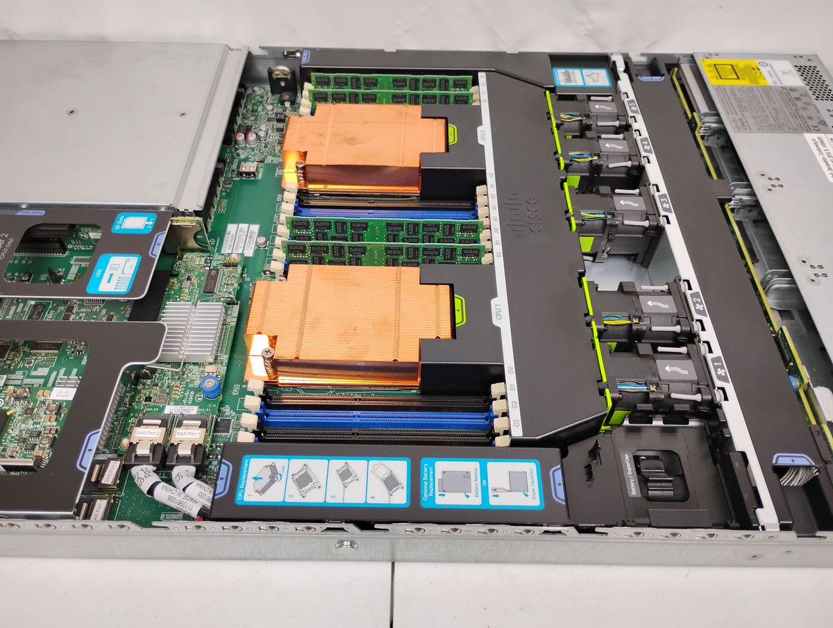 Cisco UCS C220 M3 High-Density Rack-Mount Server w/ Two Intel XEON Hexad Core E5-2640 @ 2.5GHz & 32GB RAM