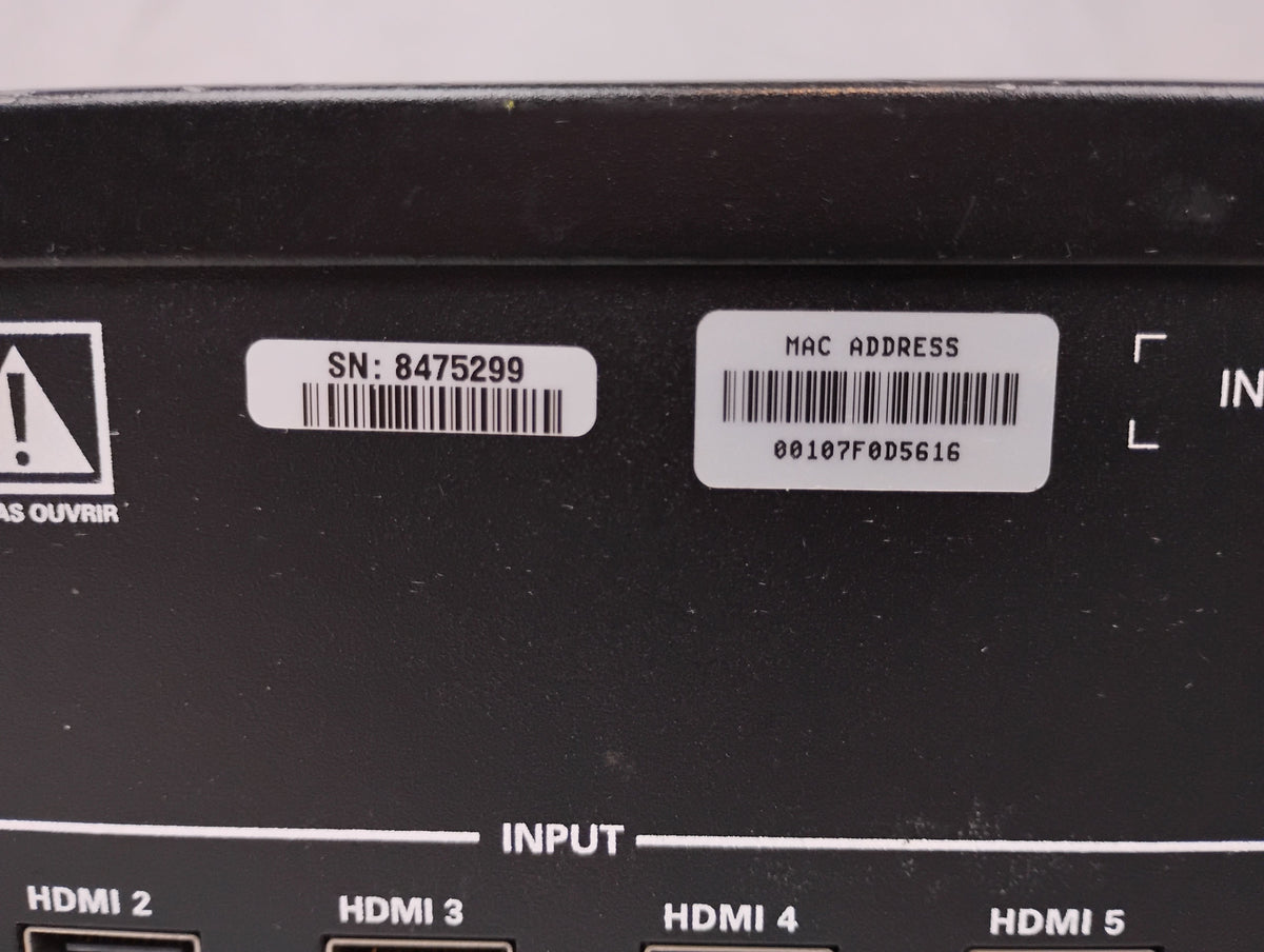 Crestron DM-MD6X6 Digital Media Distribution Center