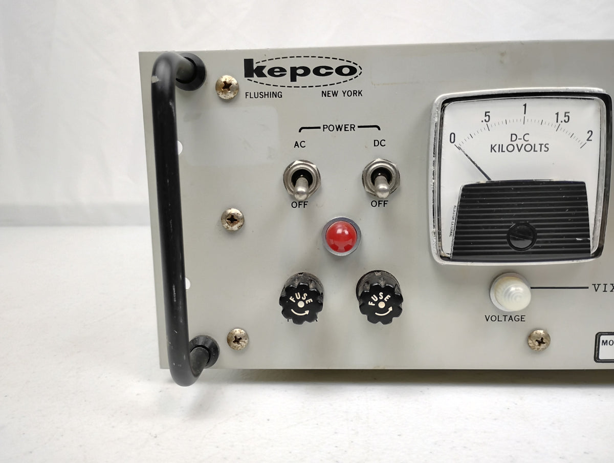 Kepco Bhk 2000-0.1M Regulated DC Power Supply | 0-2000V 0-100mA