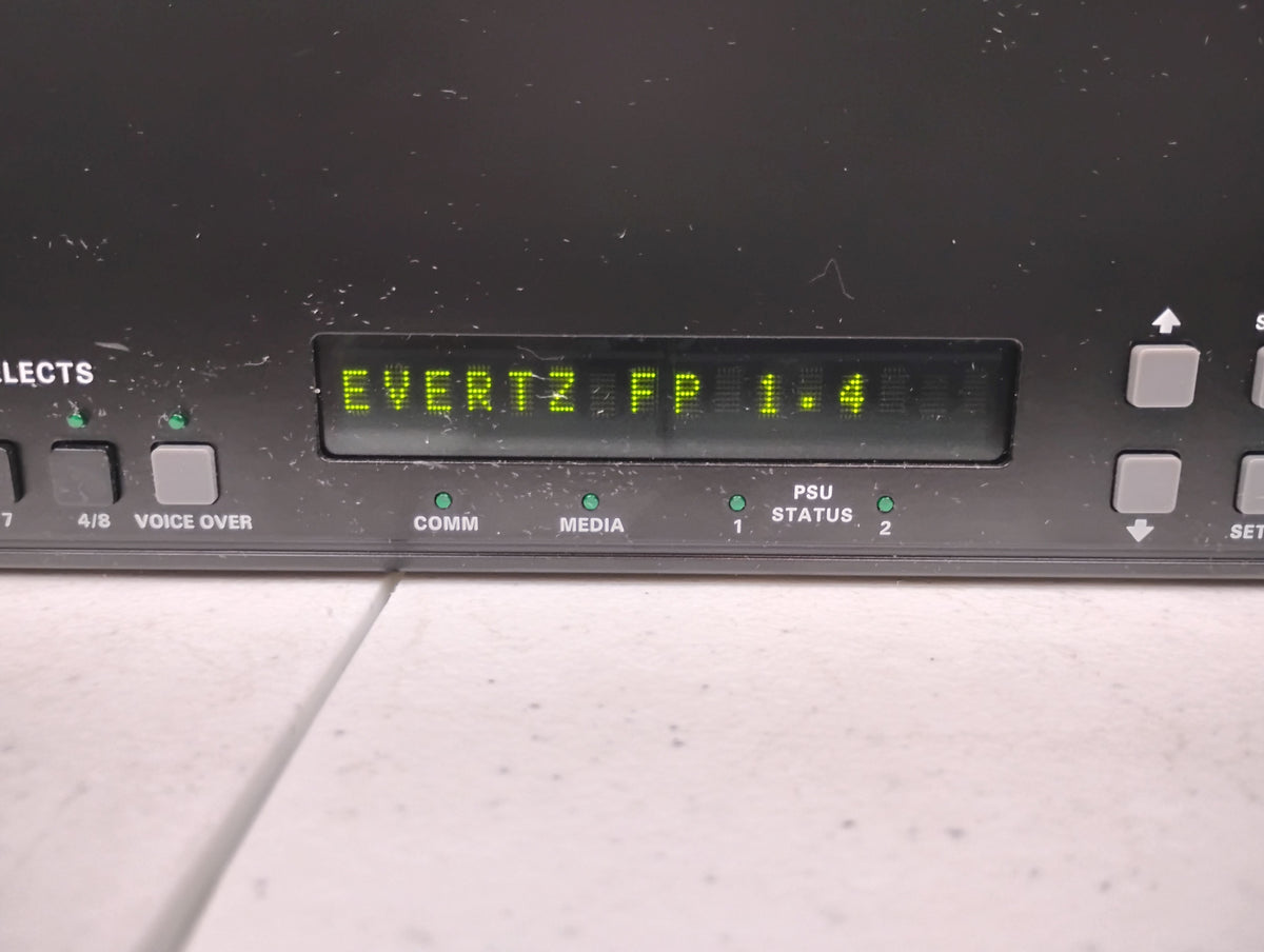 Evertz HD9725LGA HD/SD Media Keyer Logo and Media Inserter