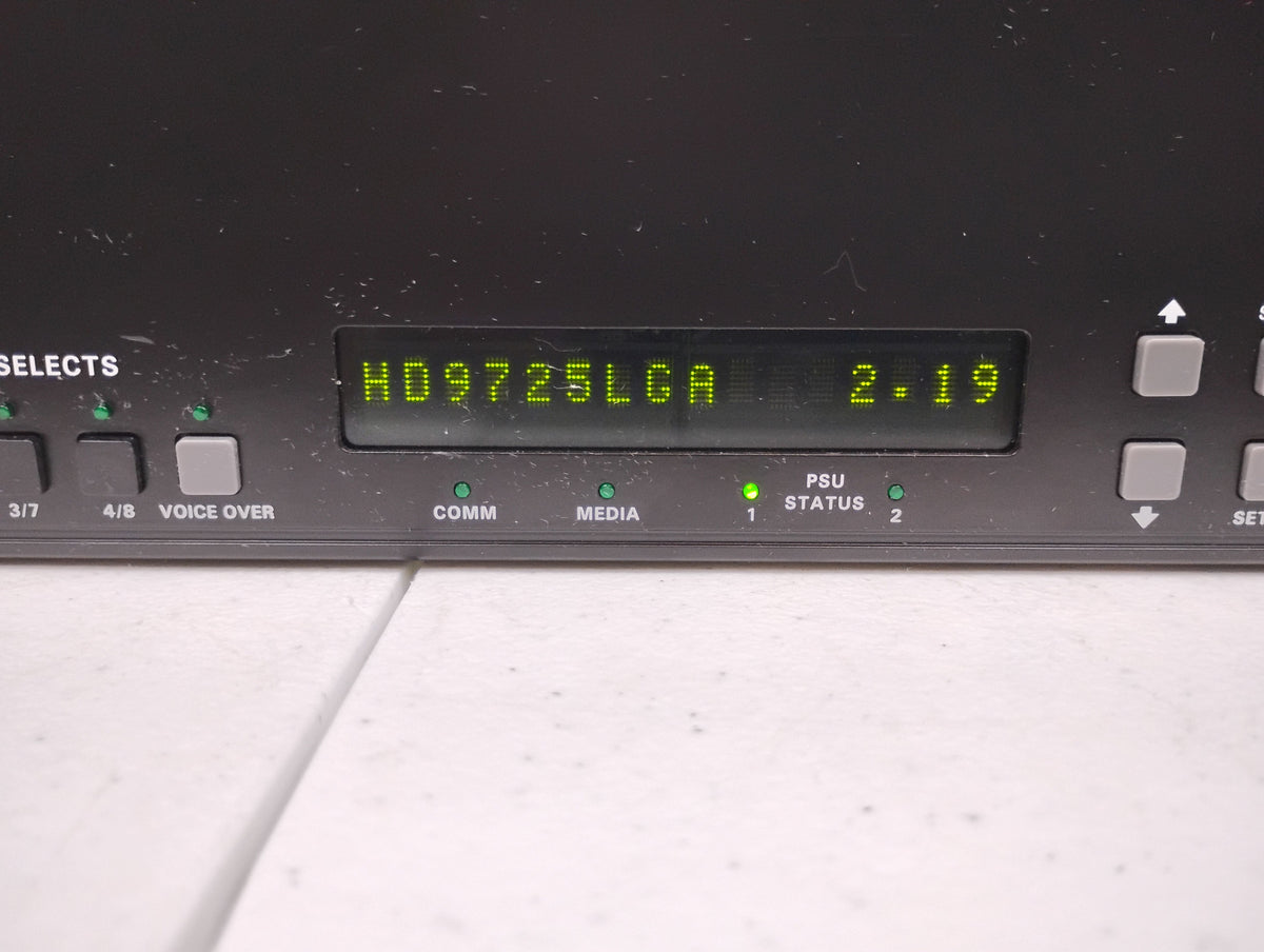 Evertz HD9725LGA HD/SD Media Keyer Logo and Media Inserter