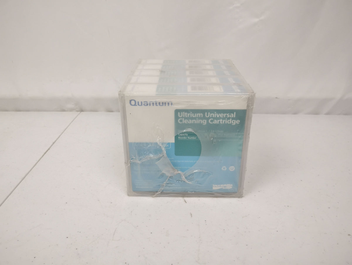 Quantum MR-LUCQN-01 Ultrium Universal Cleaning Cartridge 5x50 | 250 Cleanings Total