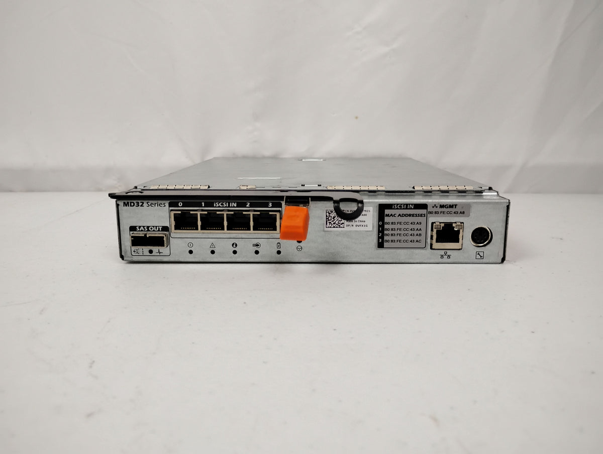 Dell PowerVault MD32 Series Quad Port iSCSI SAS Controller Module | 0N98MP| E02M