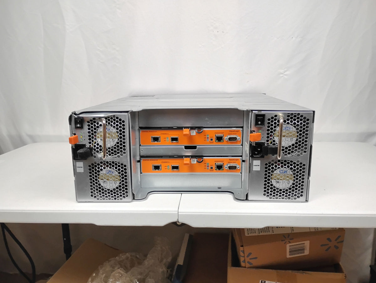 Dell Equallogic PS6110 ISCSI 24 Bay 3.5" SAN Storage System | SHIPPING DAMAGE | No HDD or Caddies