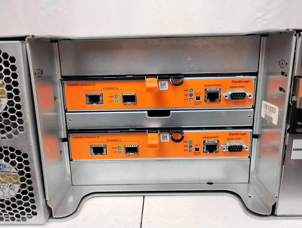 Dell Equallogic PS6110 ISCSI 24 Bay 3.5" SAN Storage System | SHIPPING DAMAGE | No HDD or Caddies