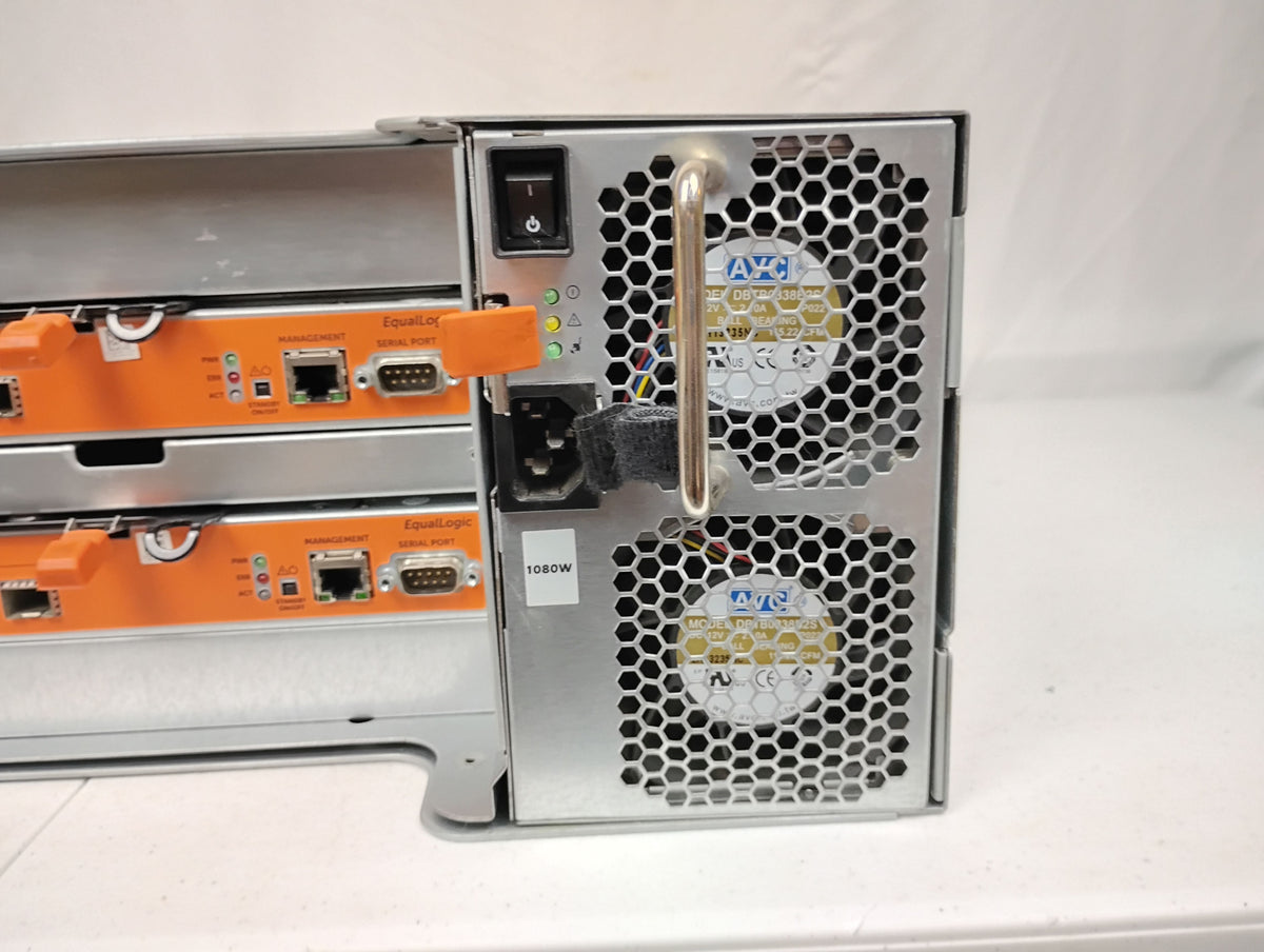 Dell Equallogic PS6110 ISCSI 24 Bay 3.5" SAN Storage System | SHIPPING DAMAGE | No HDD or Caddies