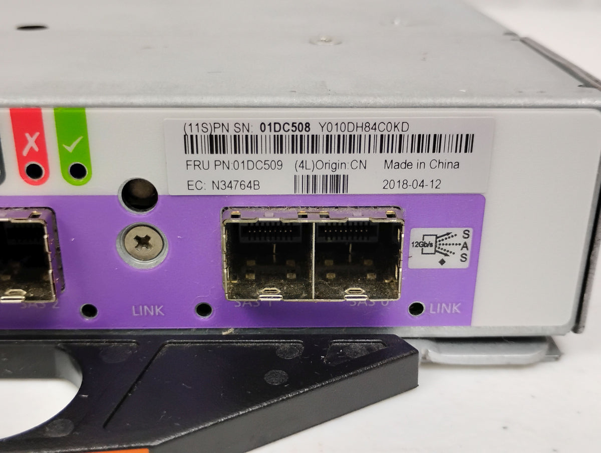 Lenovo IBM Ga3 GaLX3 Disk Controller Module 12Gb/s 4-Port SAS FRU 01DC509