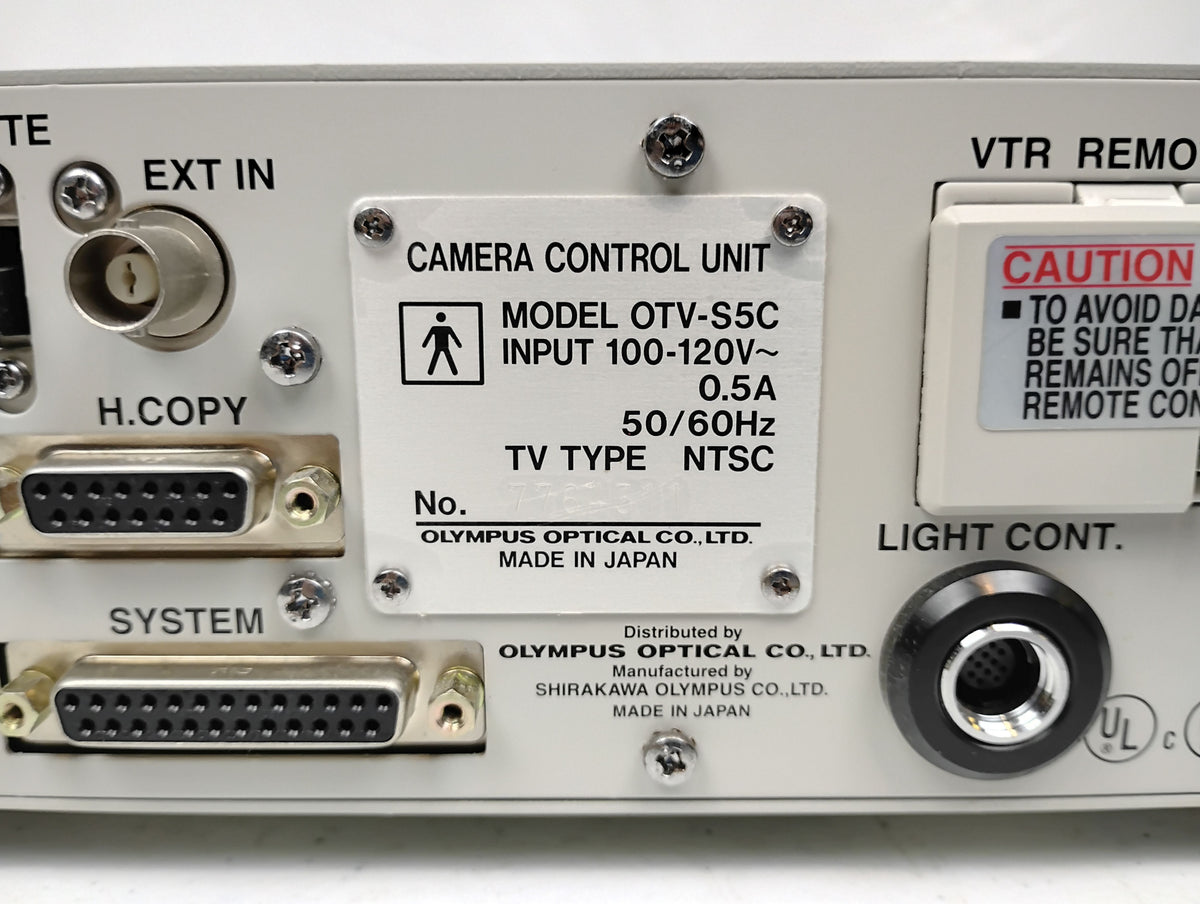 Olympus OTV-S5 Video Control Unit w/ MH-973N Camera Head