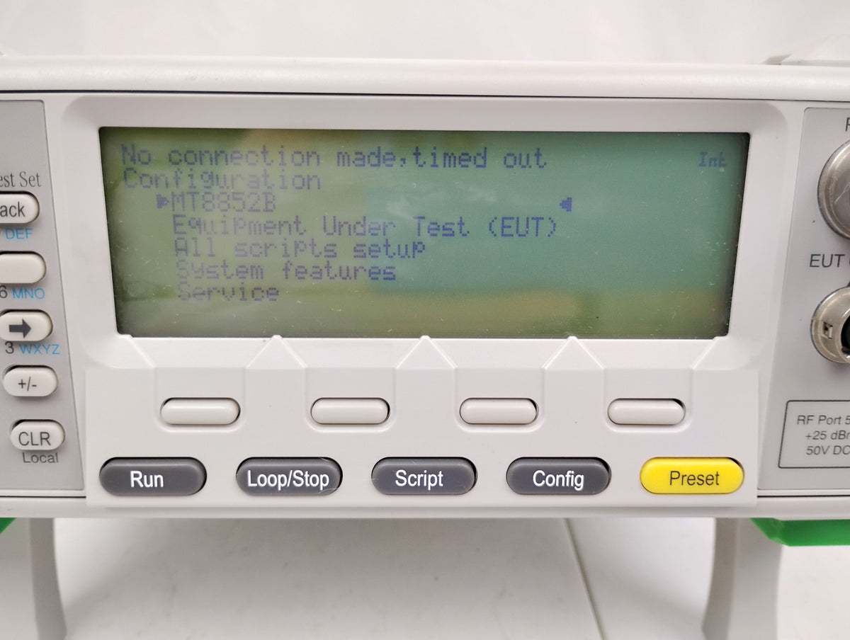Anritsu MT8852B Bluetooth Audio Test Set | Option 041