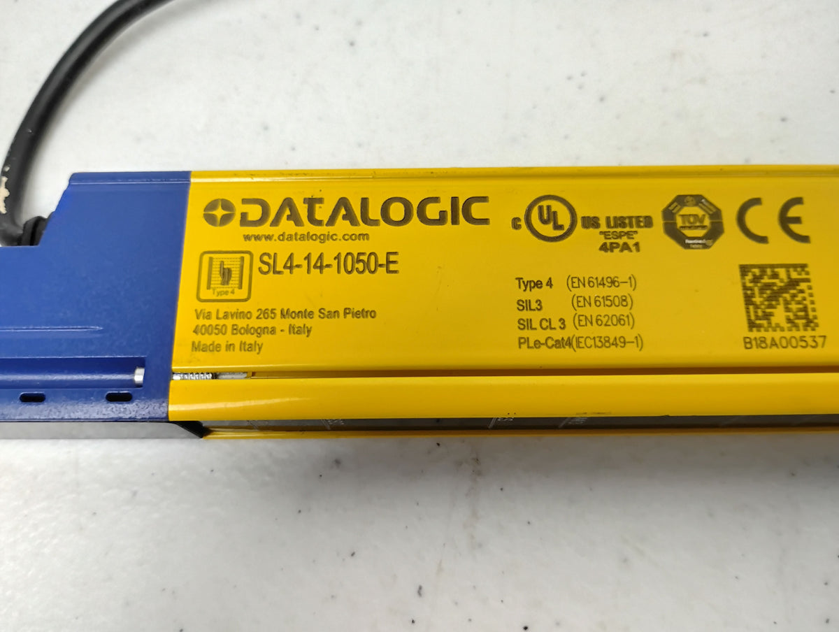 Datalogic SL4-14-1050-E SLIM Safety Light Curtain | 14mm Resolution | 1050mm Height