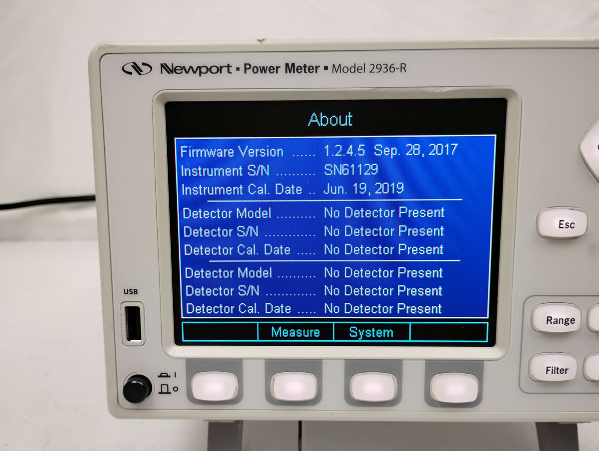 Newport 2936-R Dual Channel High Performance Optical Power & Energy Meter