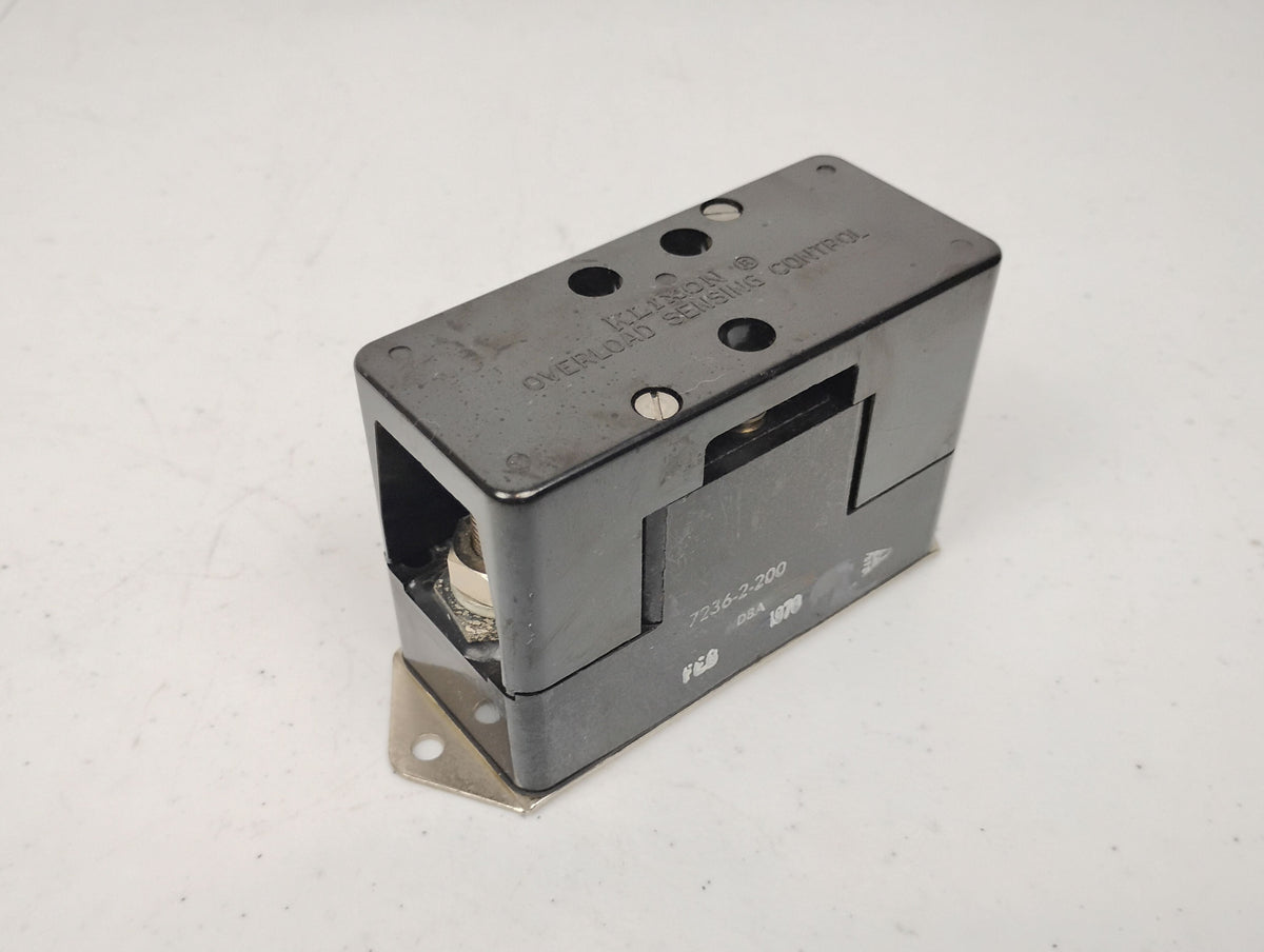 Klixon 7236-2-200 Aircraft Overload Sensor Circuit Breaker